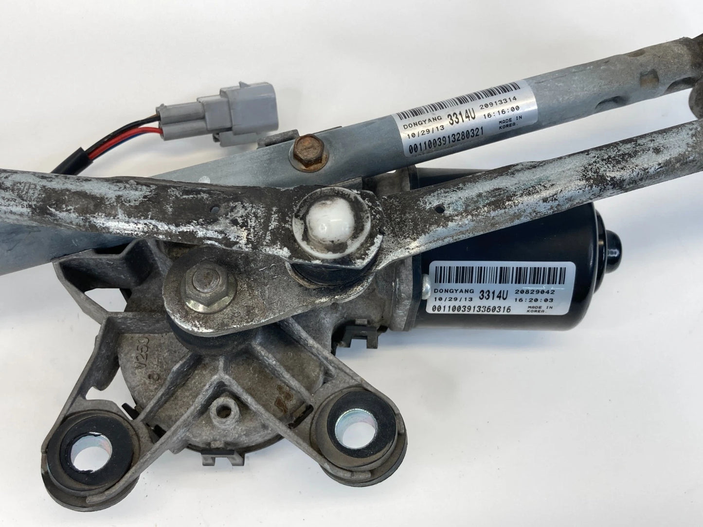 2012-2015 CHEVROLET CAPTIVA SPORT FRONT WIPER MOTOR LINKAGE MODULE OEM 20829042