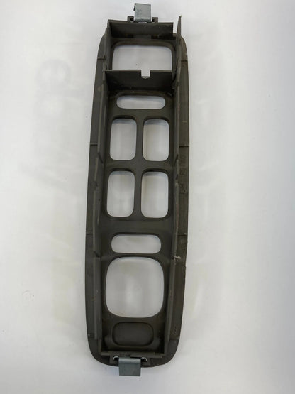 2000-2005 CADILLAC DEVILLE SEDAN FRONT LEFT DOOR MASTER WINDOW SWITCH BEZEL OEM