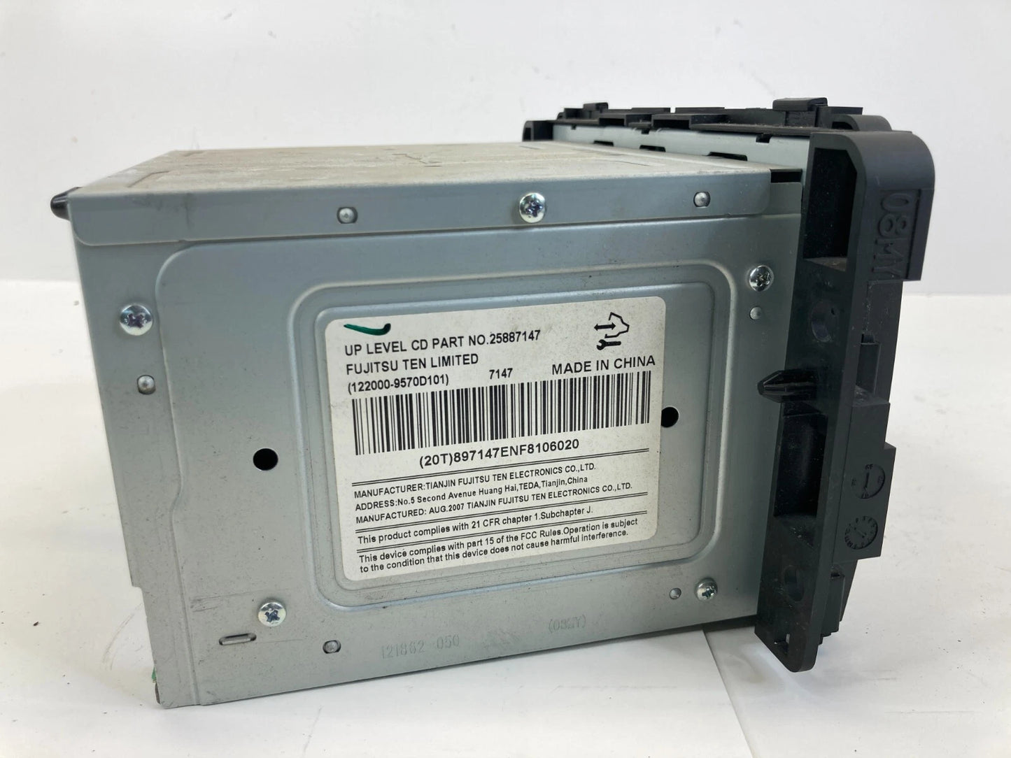 2008 08 CHEVROLET IMPALA RADIO AM FM CD PLAYER RECEIVER 25887147 OEM