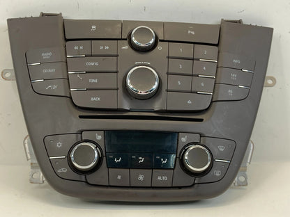 2011-2013 Buick Regal Radio CD Player AC Air Climate Control Panel 13297382 OEM