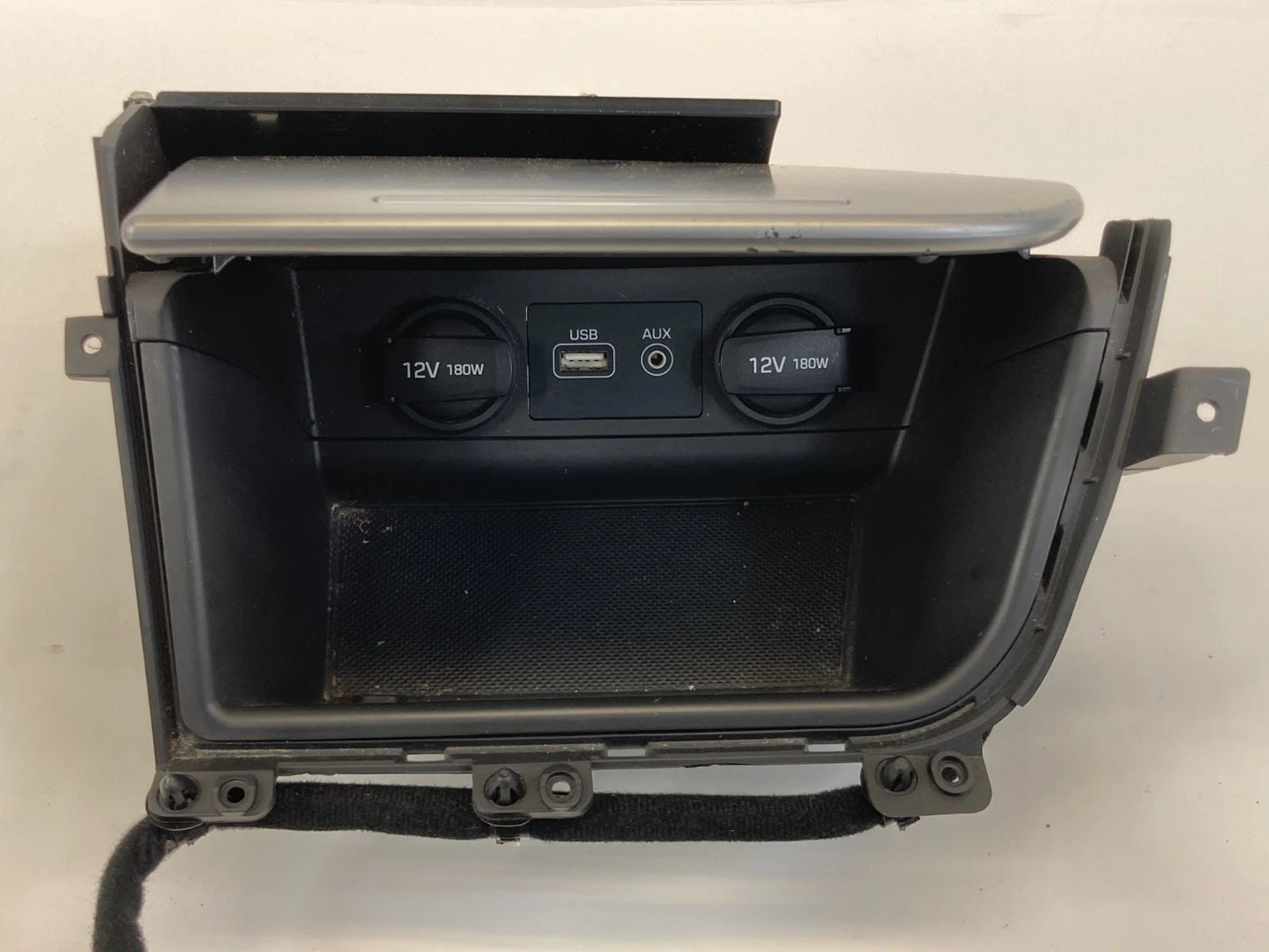 15-17 HYUNDAI SONATA CENTER CONSOLE STORAGE TRAY WITH POWER OUTLET 84690-C1000