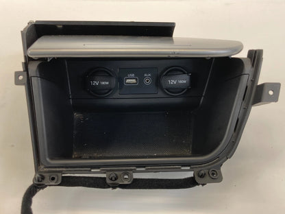 15-17 HYUNDAI SONATA CENTER CONSOLE STORAGE TRAY WITH POWER OUTLET 84690-C1000