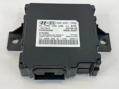 11-14 HYUNDAI SONATA TPMS TIRE PRESSURE MONITOR CONTROL MODULE 95800-3Q000 OEM