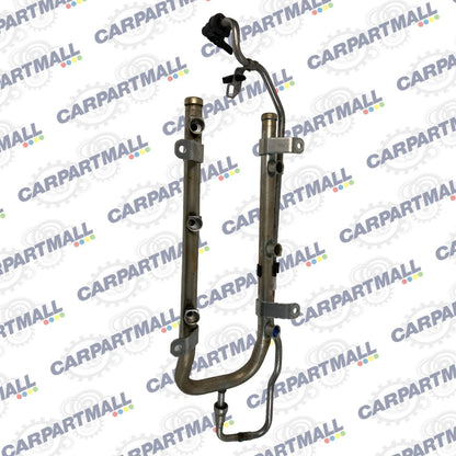 09-12 FORD FLEX ENGINE FUEL SUPPLY INJECTOR INJECTION RAIL W/ LINE 8G13-9J280-AH