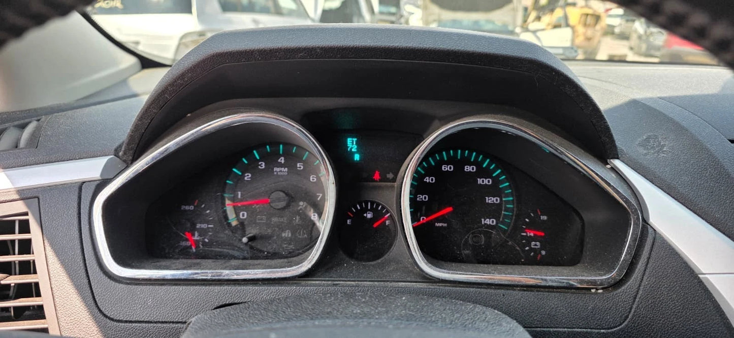 2009-2013 CHEVROLET TRAVERSE INSTRUMENT CLUSTER SPEEDOMETER 116K MILES 22818841
