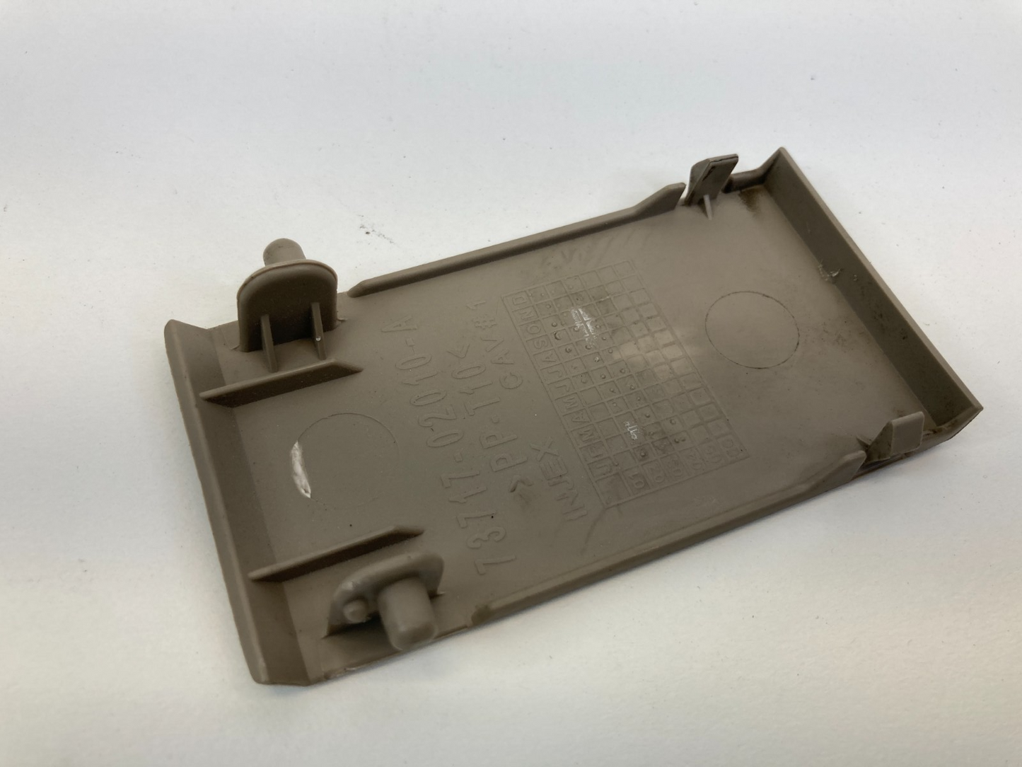 03-08 Toyota Corolla Desk Child Anchor Seat Cover Trim 73717-02010-A OEM