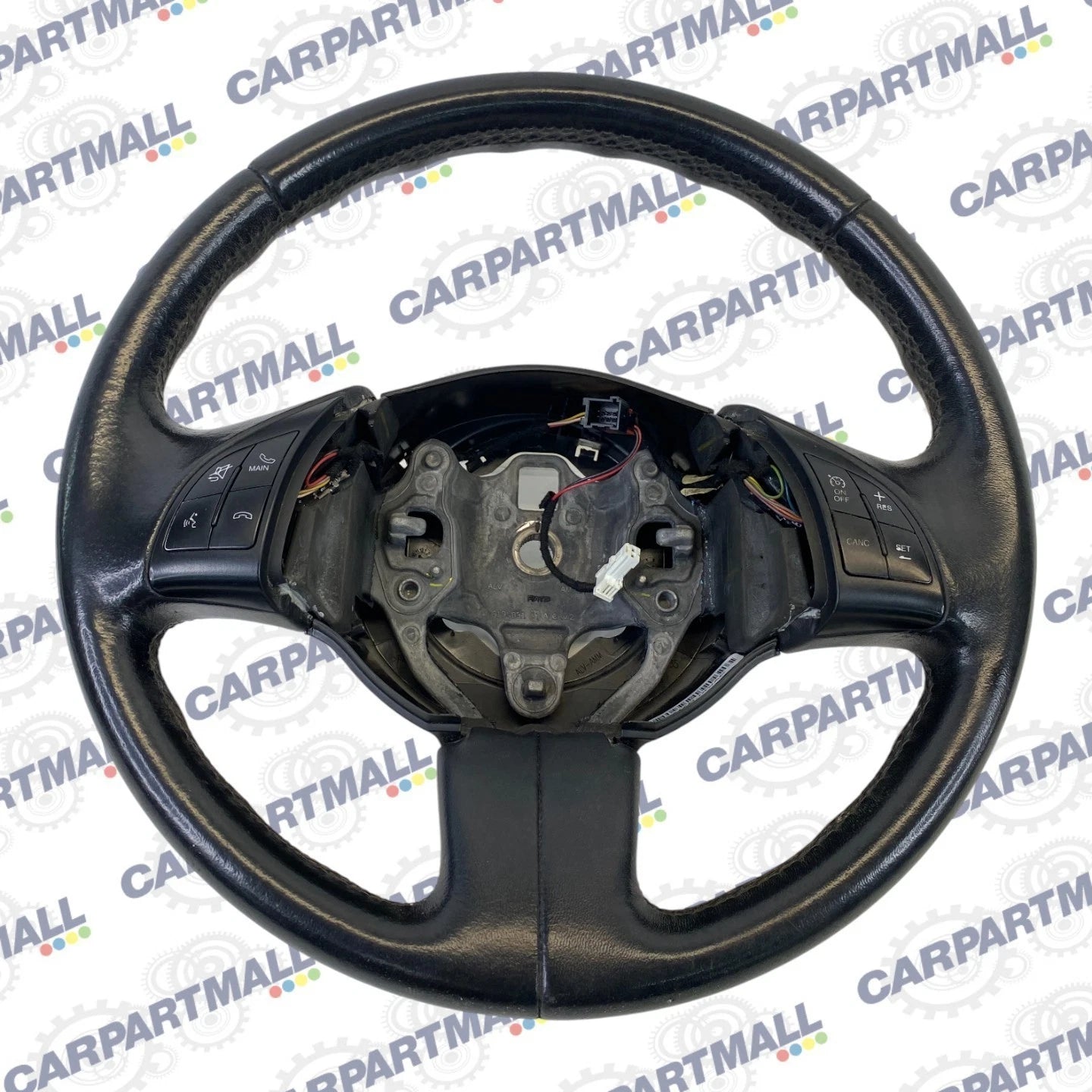 2012-2019 FIAT 500 STEERING WHEEL W/ CRUISE & AUDIO SWITCHES OEM
