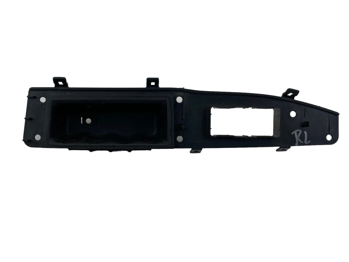 2011-2017 JEEP PATRIOT REAR LEFT DOOR WINDOW SWITCH FRAME TRIM W/ PULL HANDLE