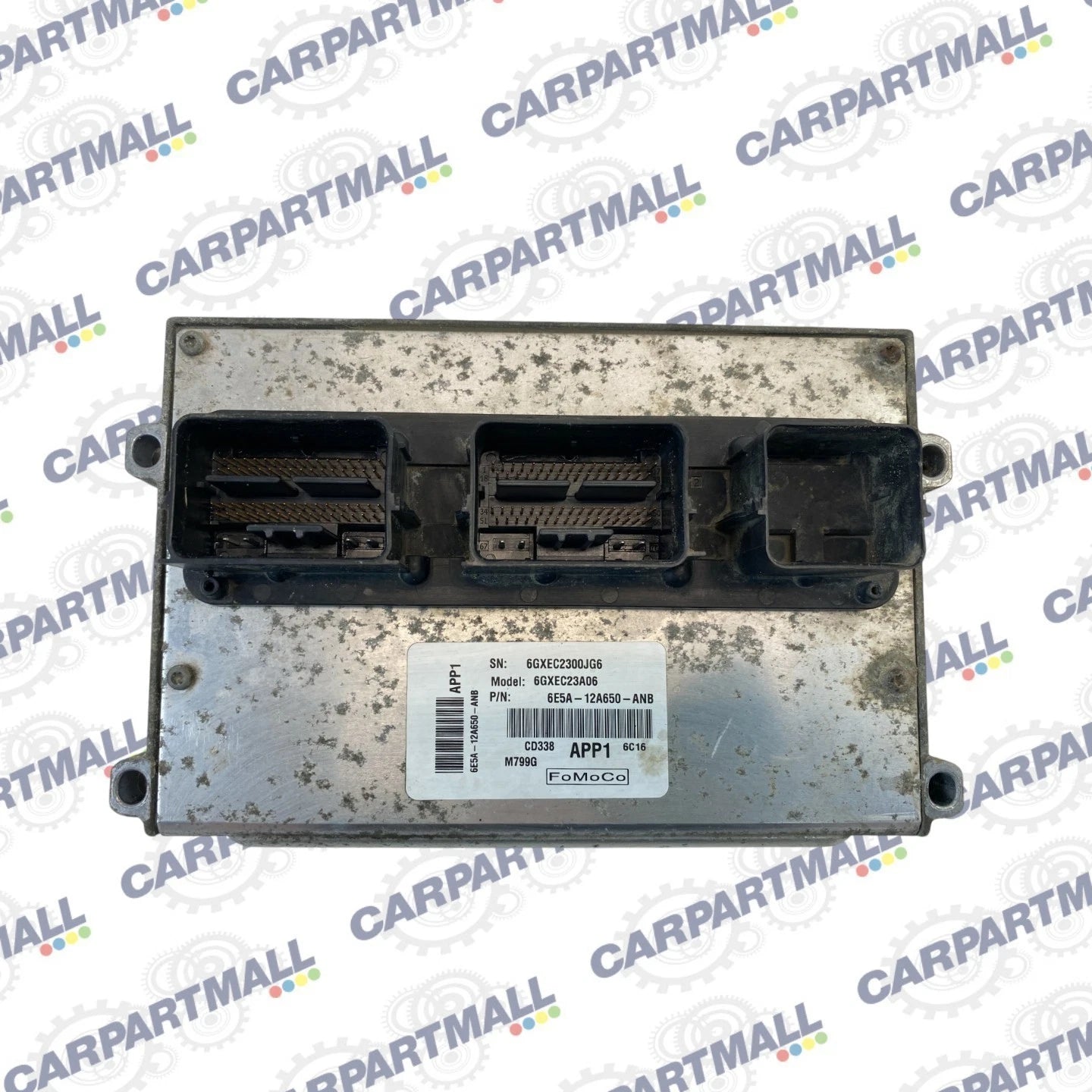 2006-2007 FORD FUSION 2.3L AT ENGINE COMPUTER CONTROL MODULE OEM 6E5A-12A650-ANB