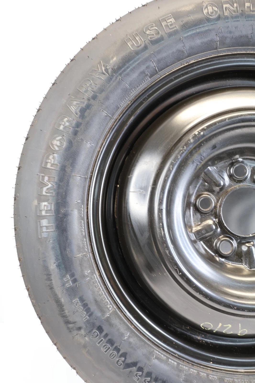 2007-2012 DODGE CALIBER SPARE TIRE COMPACT DONUT WHEEL T155/90D16 100M OEM