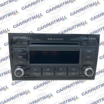 2004-2008 Audi A4/A4 Quattro AM/FM Radio Receiver CD Player 8E0-057-195-AF OEM