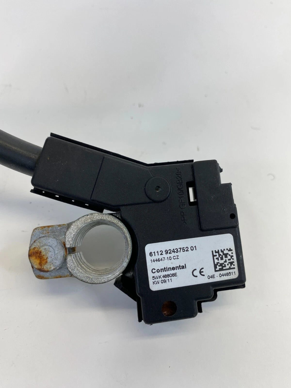 2011-2017 BMW X3 REAR NEGATIVE BATTERY CABLE IBS SENSOR OEM FACTORY 6112-9243752