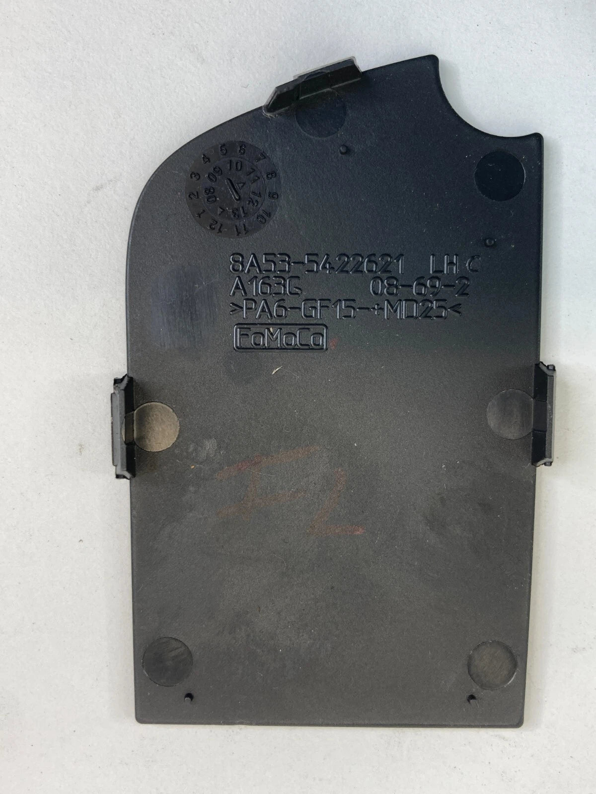 10-12 FORD TAURUS FRONT LEFT SIDE INNER DOOR HANDLE ESCUTCHEON 8A53-5422621 OEM