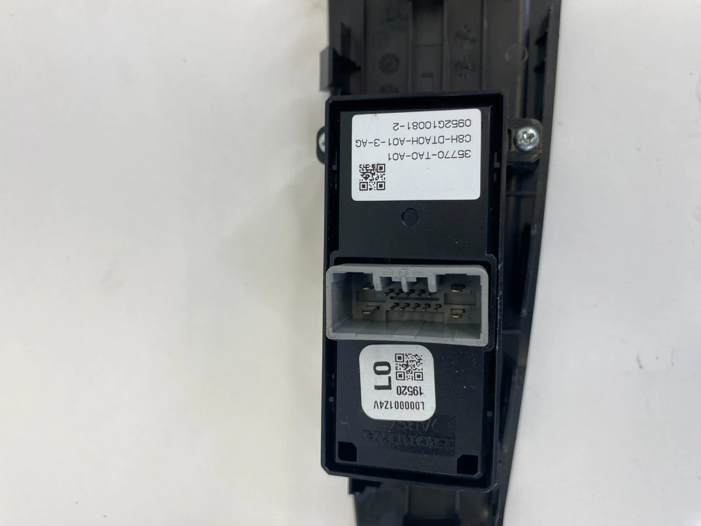 2008-2012 Honda Accord Rear Left Side Door Power Window Control Switch w/ Bezel