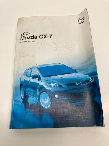 2007 07 Mazda CX-7 CX7 Owner's Manual Handbook OEM