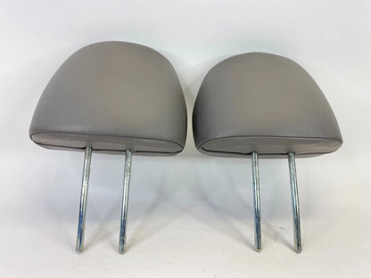 1999-2004 HONDA ODYSSEY EX-L FRONT SEAT HEADREST SET PAIR GREY LEATHER OEM