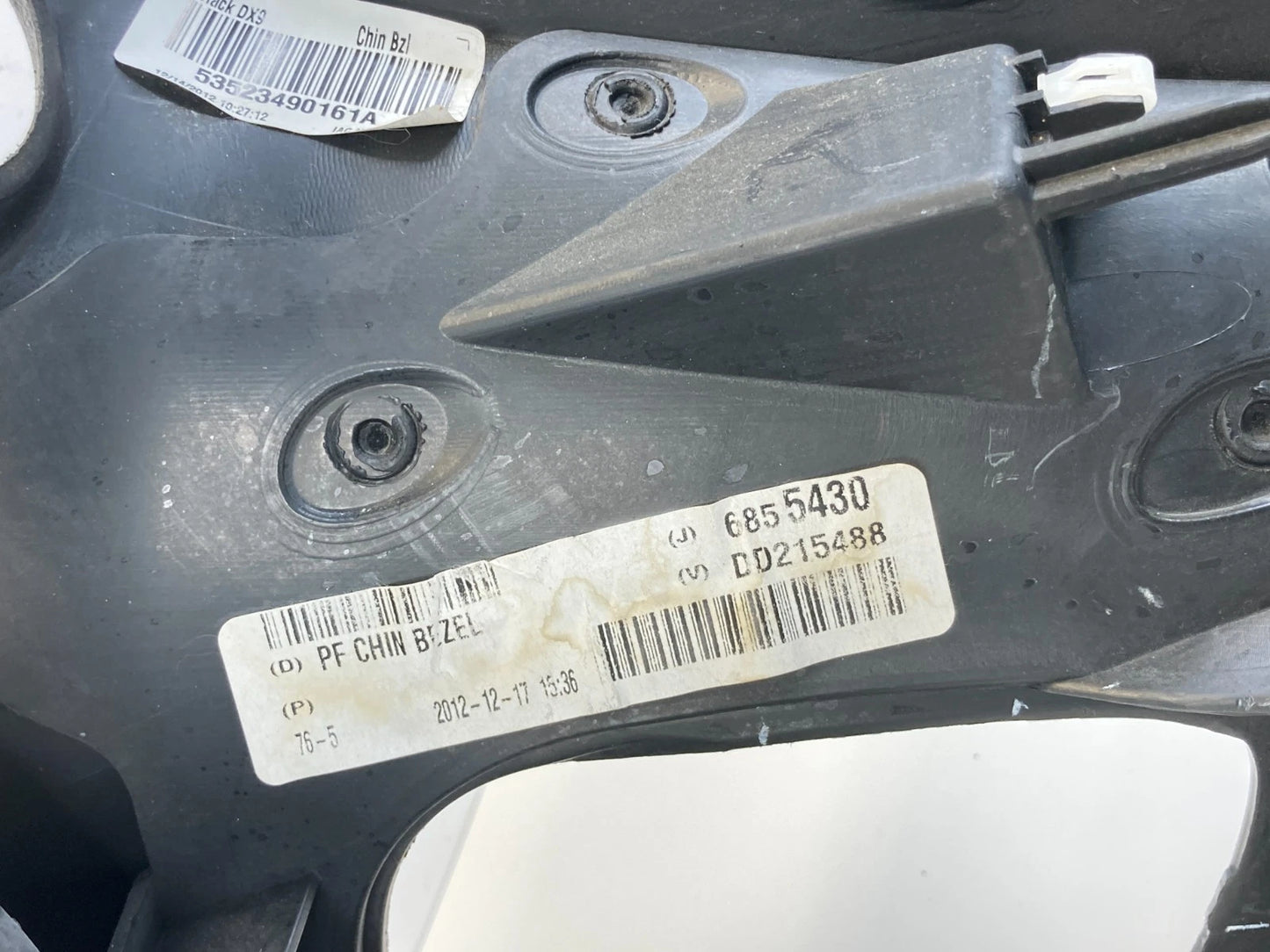 2013-2016 Dodge Dart Dash A/C Heater 12V Console Trim Bezel 120080DX9AE OEM