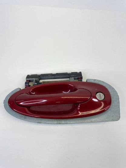 03-07 Saab 9-3 Front Left Exterior Door Handle Assy 294 Chili Red 12791304 OEM