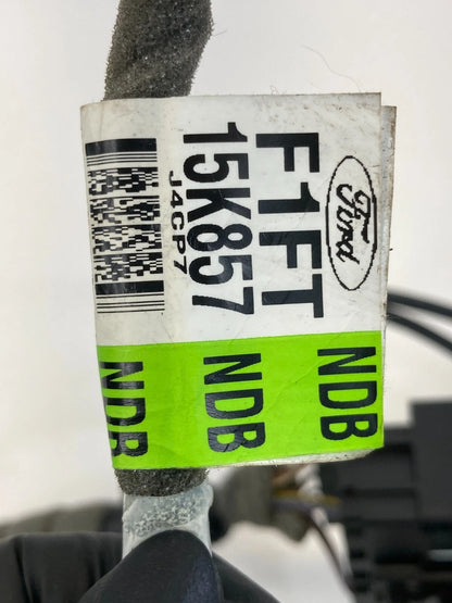 2017 FORD FOCUS SEDAN FRONT CENTER CONSOLE WIRE HARNESS WIRING F1FT-15K857