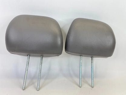 1999-2004 HONDA ODYSSEY EX-L FRONT SEAT HEADREST SET PAIR GREY LEATHER OEM