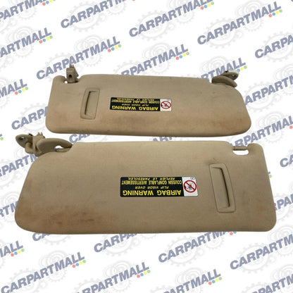 2004-2006 LEXUS LS430 SUNVISOR LEFT & RIGHT SUN VISOR SUNVISOR SET PAIR SUNROOF