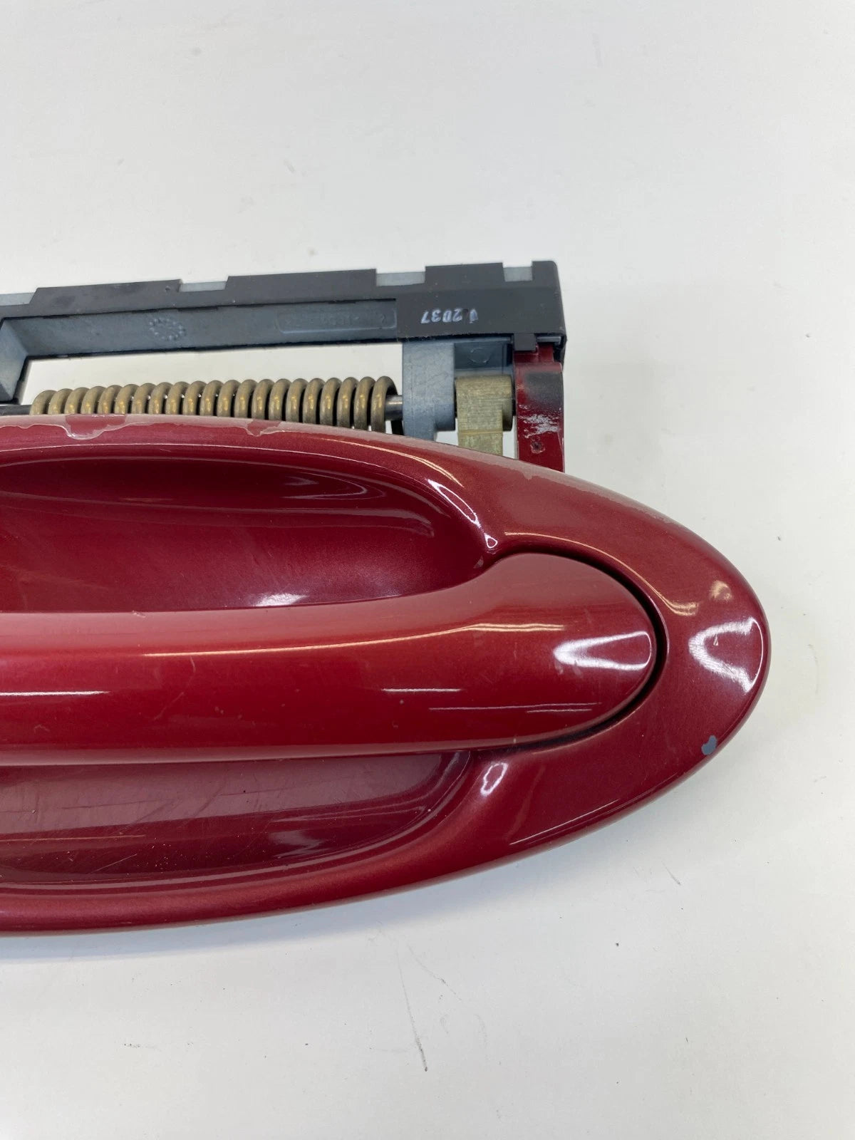 2003-2007 SAAB 9-3 FRONT RIGHT PASSENGER DOOR EXTERIOR DOOR HANDLE 294 CHILI RED