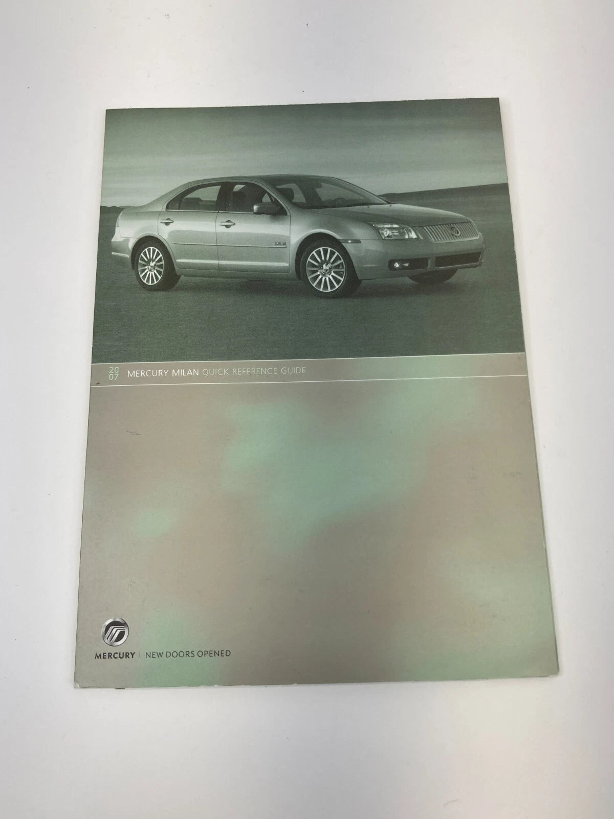 2007 MERCURY MILAN OWNERS MANUAL QUICK REFERENCE GUIDE WARRANTY SET W/ CASE OEM