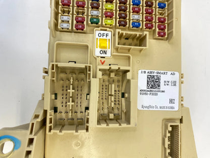 2017 2018 HYUNDAI ELANTRA 2.0L L4 INTERIOR CABIN FUSE RELAY BOX 91950-F2020 OEM