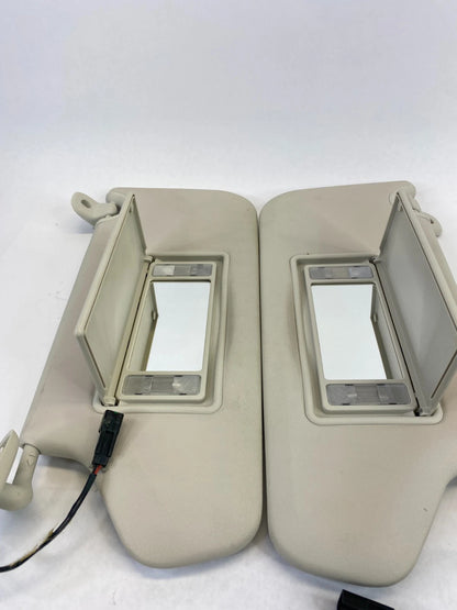 2009 2010 DODGE JOURNEY INTERIOR SUN VISOR SHIELD REAR VIEW PAIR SET LH & RH OEM