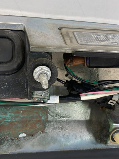 2010-2015 GMC TERRAIN TRUNK LID LICENSE PLATE BEZEL MOLDING W/ CAM 20881057 OEM