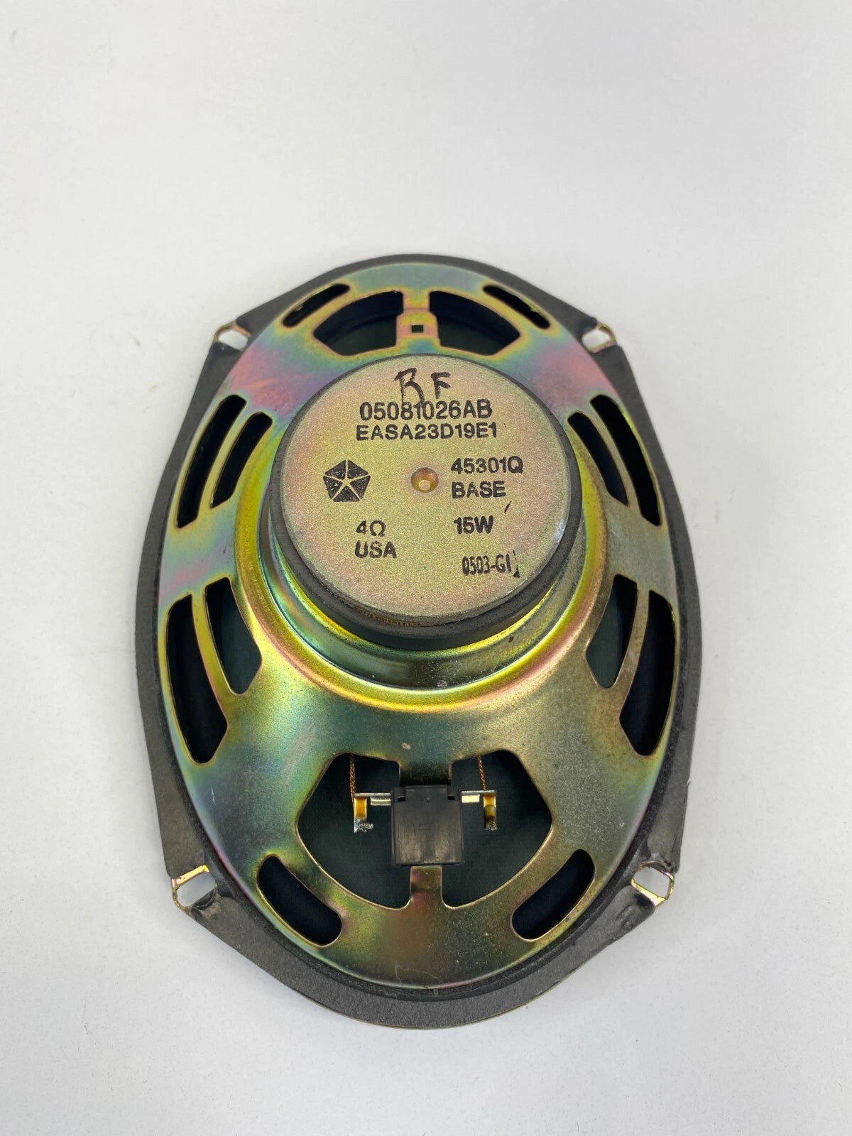 2003 04 05 2006 CHRYSLER SEBRING FRONT RIGHT DOOR AUDIO SPEAKER 5081026AB OEM