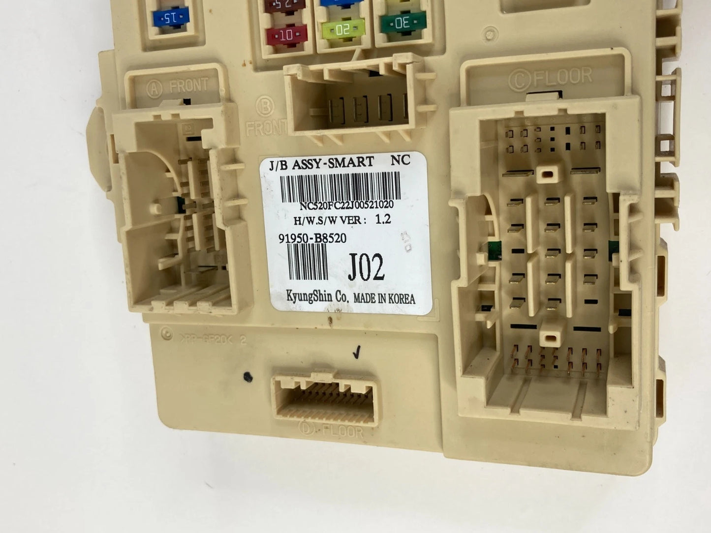 2013 2014 HYUNDAI SANTA FE INTERIOR CABIN JUNCTION FUSE BOX RELAY 91950-B8520