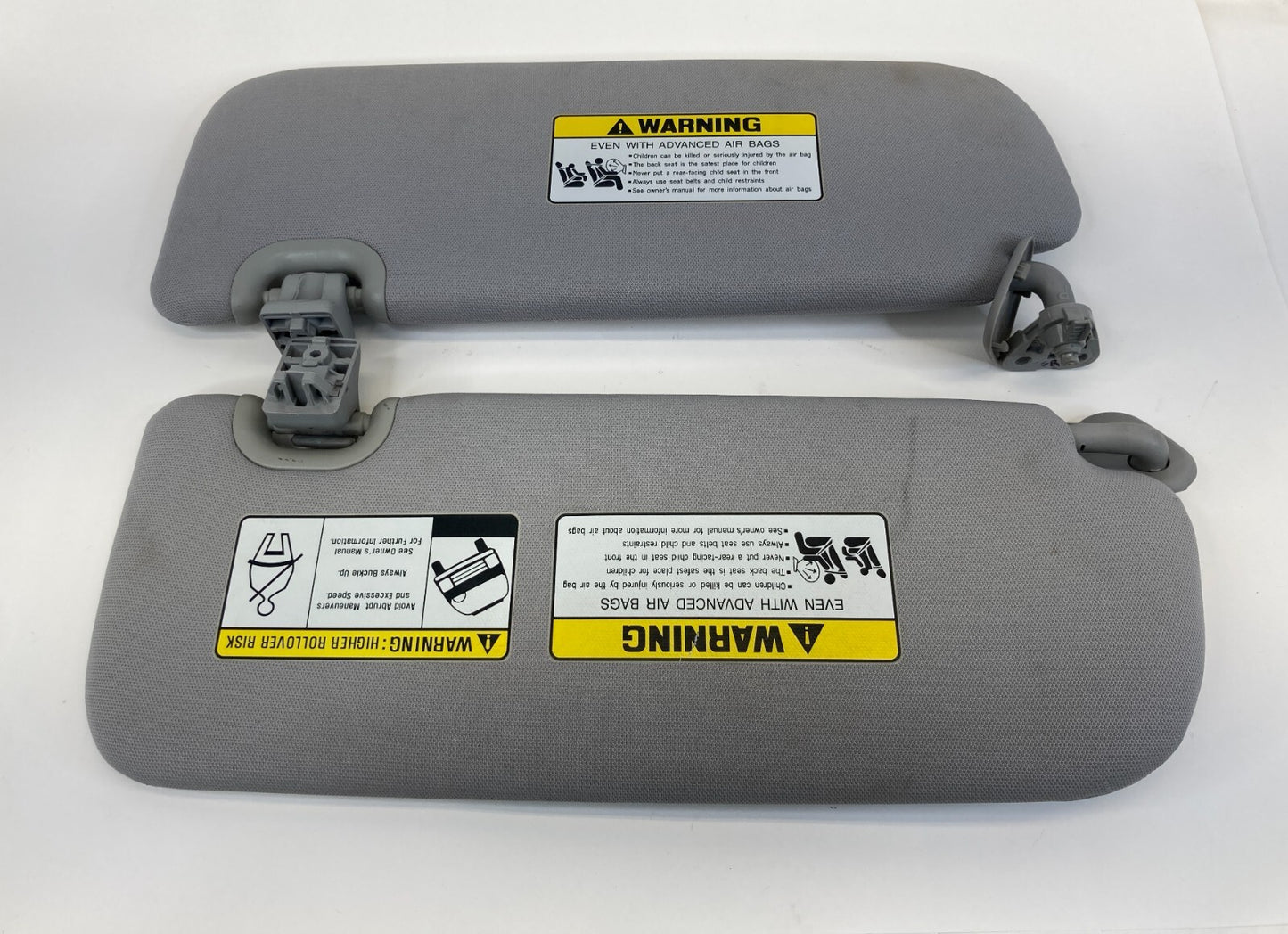 2013-2018 Hyundai Santa Fe Sport Front Right & Left Side Sunvisor Shade Pair Set