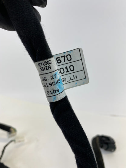 2014-2016 Kia Optima SEDAN Rear Left Side Door Panel Wire Wiring Harness OEM
