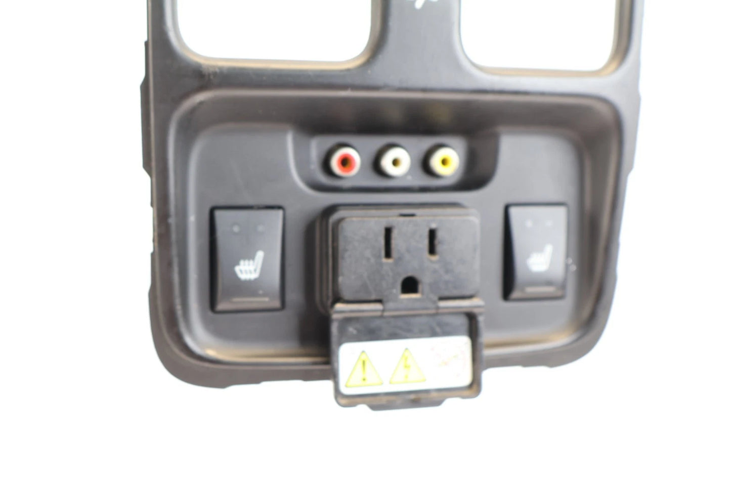 2011-2013 JEEP GRAND CHEROKEE REAR CENTER CONSOLE REAR PANEL W/ POWER OUTLET