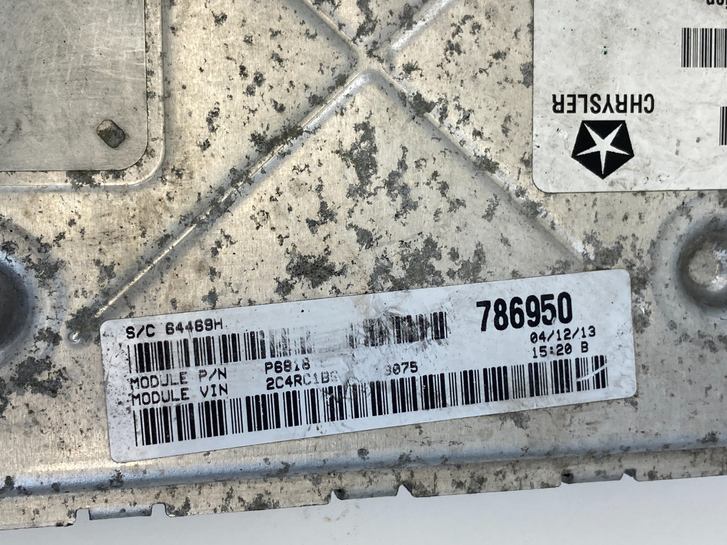 2013 Chrysler Town & Country 3.6L Engine Computer Control Module ECM ECU PCM