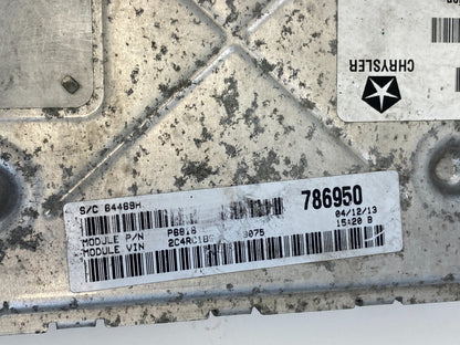2013 Chrysler Town & Country 3.6L Engine Computer Control Module ECM ECU PCM
