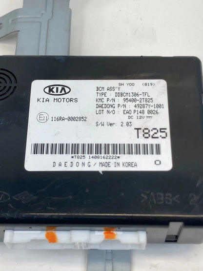 2013-2016 Kia Optima Body Computer Control Module BCM BCU 95400-2T825 OEM