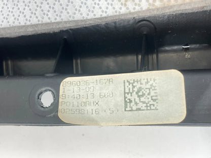 2009-2013 CHEVROLET TRAVERSE REAR CENTER CONSOLE PANEL COVER TRIM 896036-167A