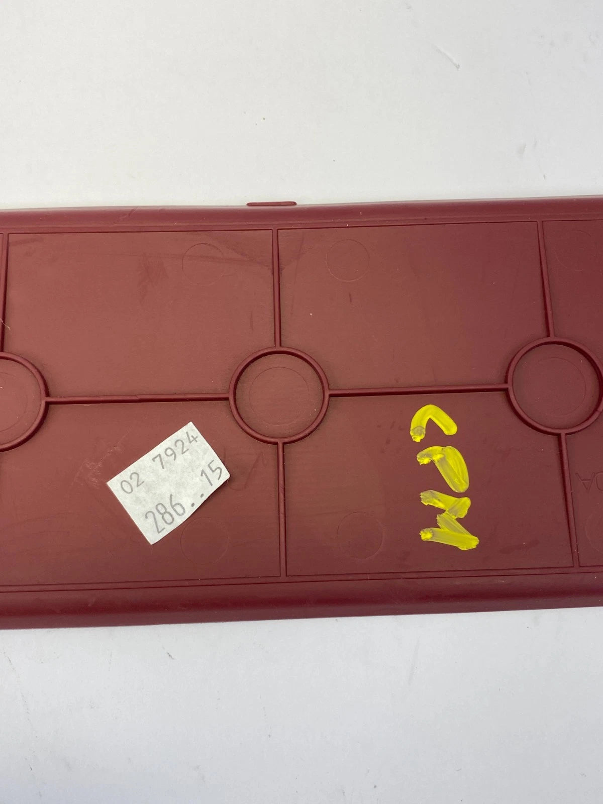 2010-2015 CHEVROLET EQUINOX CENTER CONSOLE COMPARTMENT LINER RUBBER MAT OEM