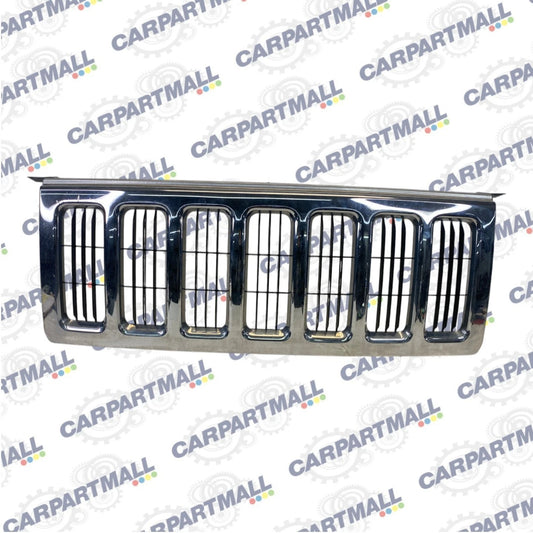 2006-2010 JEEP COMMANDER FRONT UPPER GRILLE GRILL CHROME 5JR62TRMAD OEM