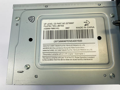 2006 2007 PONTIAC TORRENT AM/ FM RADIO CD PLAYER RECEIVER 22736967 OEM