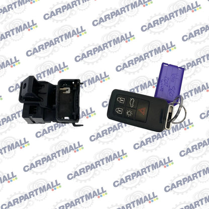 2011-2018 VOLVO S60 KEYLESS CONTROL MODULE W/ SMART KEY REMOTE AH4N-15607-AE OEM