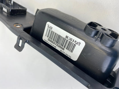 11-17 JEEP PATRIOT REAR RIGHT SIDE DOOR WINDOW SWITCH BEZEL TRIM W PULL HANDLE
