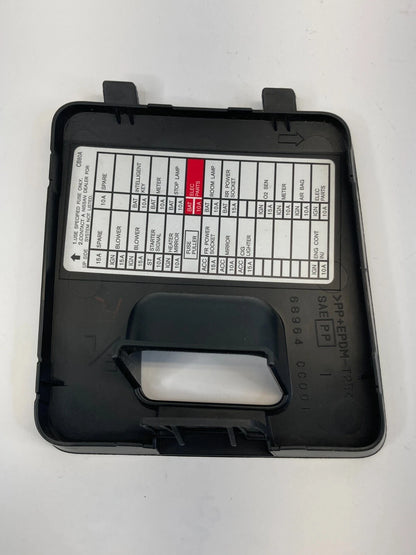 2006 2007 NISSAN MURANO DASH FUSE BOX LID DOOR PANEL TRIM ASSY 68964-CC001 OEM