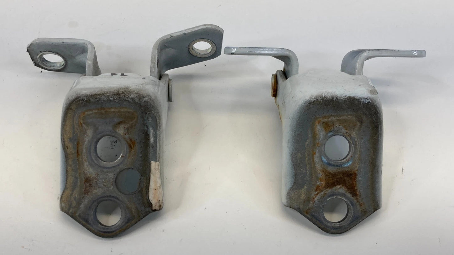 2010-2013 MAZDA 3 FRONT LEFT DRIVER DOOR HINGES SET PAIR UPPER LOWER OEM FACTORY