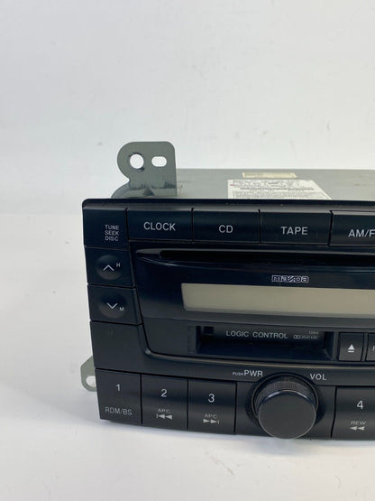 2000 2001 00 01 Mazda MPV Radio AM/FM CD Cassette Player Stereo LC77669T0B OEM