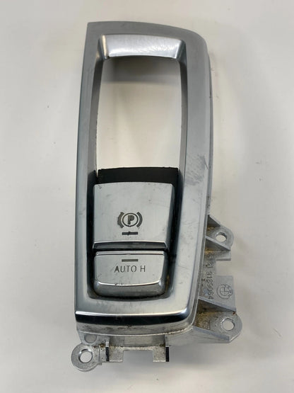 11-17 BMW X3 ELECTRONIC PARKING BRAKE AUTO HOLD SWITCH WITH BEZEL OEM 9217594