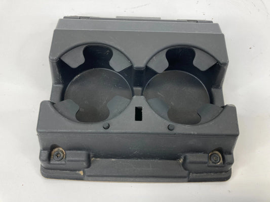 03-06 CHEVROLET TAHOE REAR BACK CENTER CONSOLE DUAL CUP HOLDER CUP HOLDER OEM