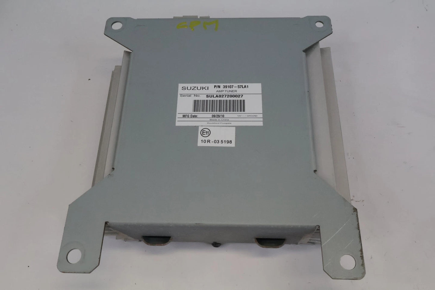 2010-2013 SUZUKI KIZASHI RADIO AUDIO AMPLIFIER AMP TUNER 93107-57LA1 OEM